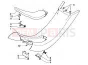 PIAGGIO X9 200 Evolution Central part