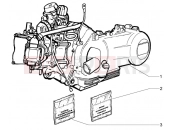 PIAGGIO X9 200 Evolution Engine