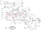 PIAGGIO X9 200 Evolution Handlebar coverings