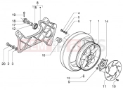 PIAGGIO X9 200 Evolution Rear wheel