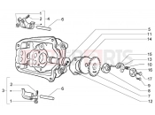 PIAGGIO X9 200 Evolution Rocker levers support