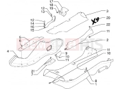 PIAGGIO Side covers-Spoiler
