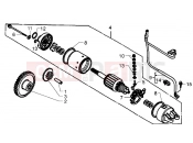 PIAGGIO Starting motor