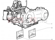 PIAGGIO X9 250 Evolution Engine, assembly