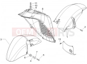 PIAGGIO X9 250 Evolution Wheel huosing - Mudguard