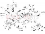 PIAGGIO Cable harness