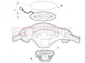 PIAGGIO X9 500 Evolution (USA) Instruments Set