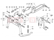 PIAGGIO X9 500 Evolution ABS Central stand