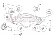 PIAGGIO X9 500 Evolution ABS Electrical devices-electric horn