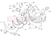 PIAGGIO X9 500 Evolution ABS Front top case