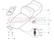 PIAGGIO X9 500 Evolution ABS Saddle-tools kit