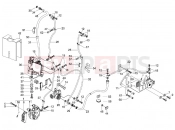 PIAGGIO X9 500 Evolution ABS Brakes pipes - Calipers