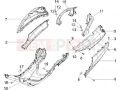 PIAGGIO X9 500 Evolution Side cover - Spoiler