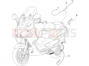 PIAGGIO X9 500 Evolution bowden