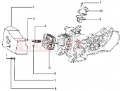 PIAGGIO Zip 50 hengerfej