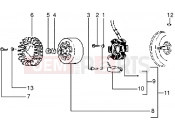 PIAGGIO Zip 50 Flywheel magneto
