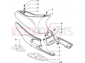 PIAGGIO Zip 50 oldalburkolat