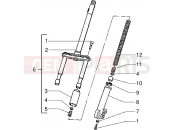 PIAGGIO Zip 50 Steering column