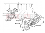Crank-case - Piaggio Zip & Zip