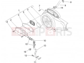 PIAGGIO Zip 100 4T Secondary air box