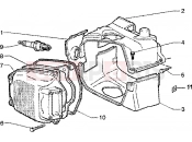 PIAGGIO Zip 125 4T Cilinder head cover