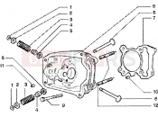 PIAGGIO Zip 125 4T Cylinder head-valves