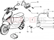 PIAGGIO Zip 125 4T Electrical device