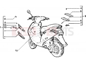 PIAGGIO Zip 125 4T front and rear blinker