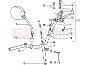 PIAGGIO Zip 125 4T Handlebars component parts