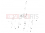 PIAGGIO Zip 50 2T Fork's components (Wuxi Top)
