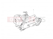 Engine, assembly - Piaggio Zip 50 2T 2014