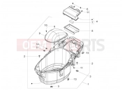 Helmet huosing - Undersaddle - Piaggio Zip 50 2T 2014