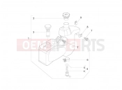 Oil tank - Piaggio Zip 50 2T 2014