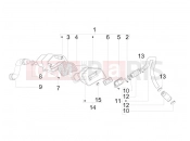 Secondary air box - Piaggio Zip 50 2T 2014
