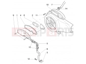 PIAGGIO Zip 50 4T Cover - secondary air filter box