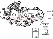 PIAGGIO Zip 50 4T Engine