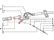 PIAGGIO Zip 50 4T Handlebars component parts