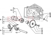 PIAGGIO Zip 50 4T Lever-camshaft