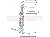 PIAGGIO Zip 50 4T Rear damper