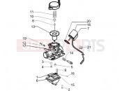Carburetor's components - Piaggio Zip 50 4T 2007
