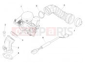 PIAGGIO Zip 50 4T Carburettor, assembly - Union pipe