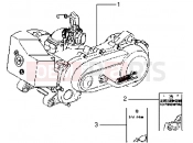 PIAGGIO Zip 50 MY95 Engine
