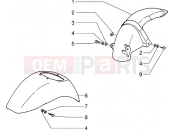 PIAGGIO Zip 50 MY95 Front and rear mudguard