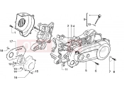 PIAGGIO Zip SP 50 old. Clutch cover
