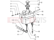 PIAGGIO Zip SP 50 old. Fuel tank
