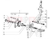 PIAGGIO Zip SP 50 old. Steering column - Disc brake
