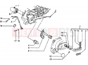 PIAGGIO Starting motor-starter lever