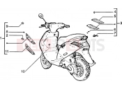 PIAGGIO Zip SP 50 H2O Front and rear blinkers