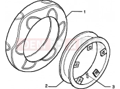 PIAGGIO Zip SP 50 H2O Front wheel