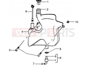 PIAGGIO Zip SP 50 H2O Oil tank